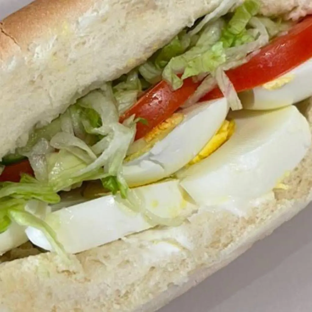 Boiled Egg Sandwich